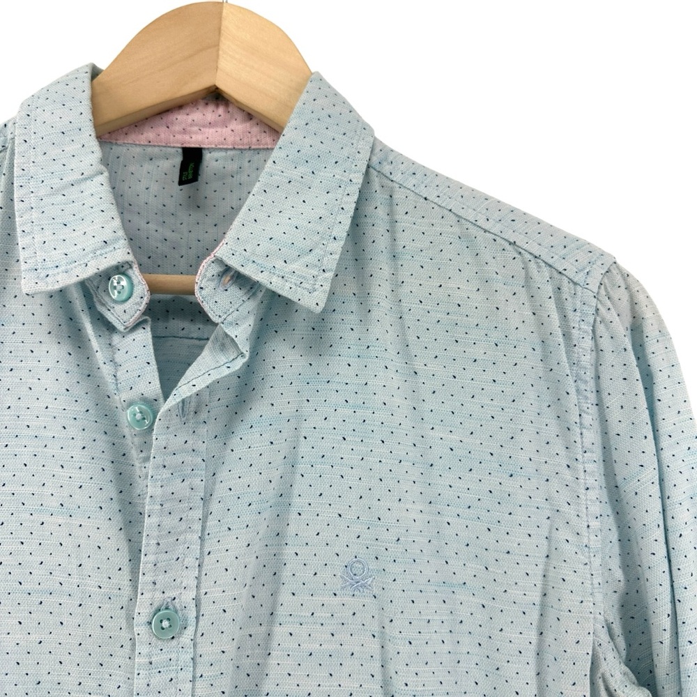 United Colors of Benetton Cotton Embroidered Button Down - Picture 2 of 11